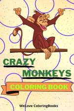 Crazy Monkeys Coloring Book af Sancha Sauseda