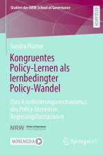 Kongruentes Policy-Lernen als lernbedingter Policy-Wandel af Sandra Plümer