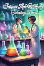 Science Lab Wonders Coloring Book For Girls, Boys af Thy Nguyen