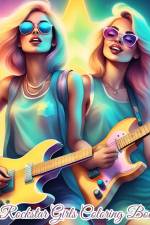 Rockstar Girls Coloring Book af Thy Nguyen