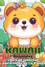 Kawaii Animales Libro de Colorear para Niños de 1 a 4 años af Astrid Tate