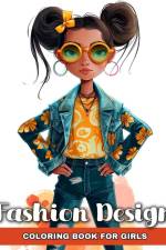 Fashion Design Coloring Book for Girls af Camelia Camy