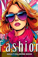 Adult Coloring Book Fashion af Camelia Camy