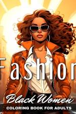 Black Women Fashion Coloring Book for Adults af Camelia Camy