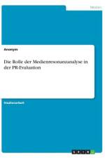Die Rolle der Medienresonanzanalyse in der PR-Evaluation af Anonym
