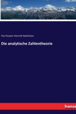Die analytische Zahlentheorie af Paul Gustav Heinrich Bachmann