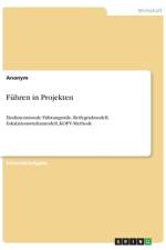 Führen in Projekten af Anonym