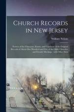 Church Records in New Jersey