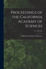 Proceedings of the California Academy of Sciences; v. 3 (1901-04) af California Academy of Sciences