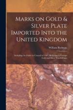 Marks on Gold & Silver Plate Imported Into the United Kingdom af William Redman