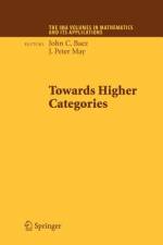 Towards Higher Categories af J. Peter May