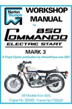 Norton Workshop Manual for 850 Commando Electric Start Mark 3 from 1975 Onwards (Part Number 00-4224) af Floyd Clymer