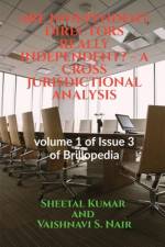 ARE INDEPENDENT DIRECTORS REALLY INDEPENDENT? - A CROSS JURISDICTIONAL ANALYSIS af Sheetal Kumar