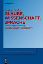 Glaube, Wissenschaft, Sprache af Joachim Gerdes