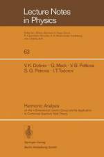 Harmonic Analysis af I. T. Todorov