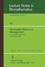 Renewable Resource Management af Thomas L. Vincent