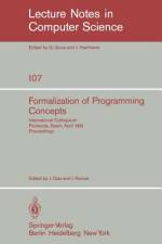 Formalization of Programming Concepts af J. Diaz
