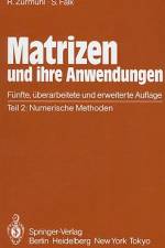 Matrizen und ihre Anwendungen für Angewandte Mathematiker, Physiker und Ingenieure af Sigurd Falk