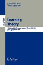 Learning Theory af John Shawe-Taylor