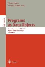 Programs as Data Objects af Olivier Danvy