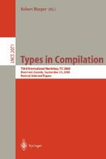 Types in Compilation af Robert Harper