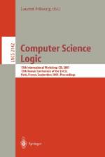 Computer Science Logic af Laurent Fribourg