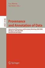 Provenance and Annotation of Data af Ian Foster