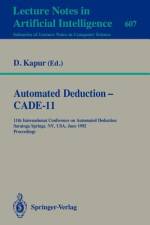Automated Deduction - CADE-11 af Deepak Kapur