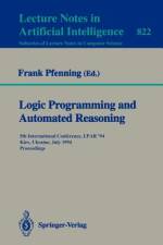 Logic Programming and Automated Reasoning af Frank Pfenning