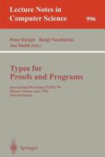Types for Proofs and Programs af Jan Smith