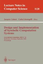 Design and Implementation of Symbolic Computation Systems af Jacques Calmet