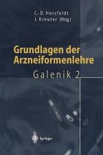 Grundlagen der Arzneiformenlehre af Claus-Dieter Herzfeldt