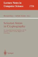 Selected Areas in Cryptography af Carlisle Adams