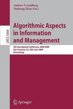 Algorithmic Aspects in Information and Management af Yunhong Zhou