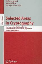 Selected Areas in Cryptography af Roberto Avanzi