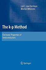 The k p Method af Morten Willatzen