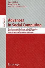 Advances in Social Computing af Sun-Ki Chai