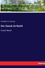 Der Zweck im Recht af Rudolph Von Jhering