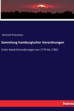 Sammlung hamburgischer Verordnungen af Heinrich Preschers