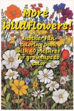 More Wildflowers! Another fun coloring book with 40 pictures for grownups to color af Tom Z Adams