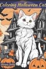 Coloring Halloween Cats af Morgan Bailey