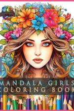 Mandala Girls Coloring Book
