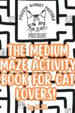 The Medium Maze Activity Book for Cat Lovers af J L W