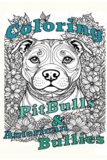 Coloring Pit bulls & American Bullies af Rogue Hibbert