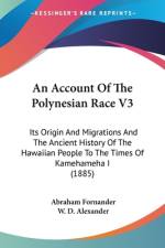 An Account Of The Polynesian Race V3 af Abraham Fornander