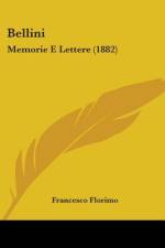 Bellini af Francesco Florimo