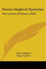 Dantis Alagherii Epistolae af Dante Alighieri