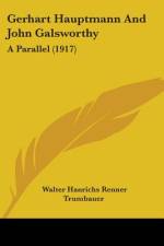 Gerhart Hauptmann And John Galsworthy af Walter Hanrichs Renner Trumbauer
