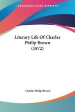 Literary Life Of Charles Philip Brown (1872) af Charles Philip Brown
