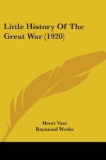 Little History Of The Great War (1920) af Henri Vast